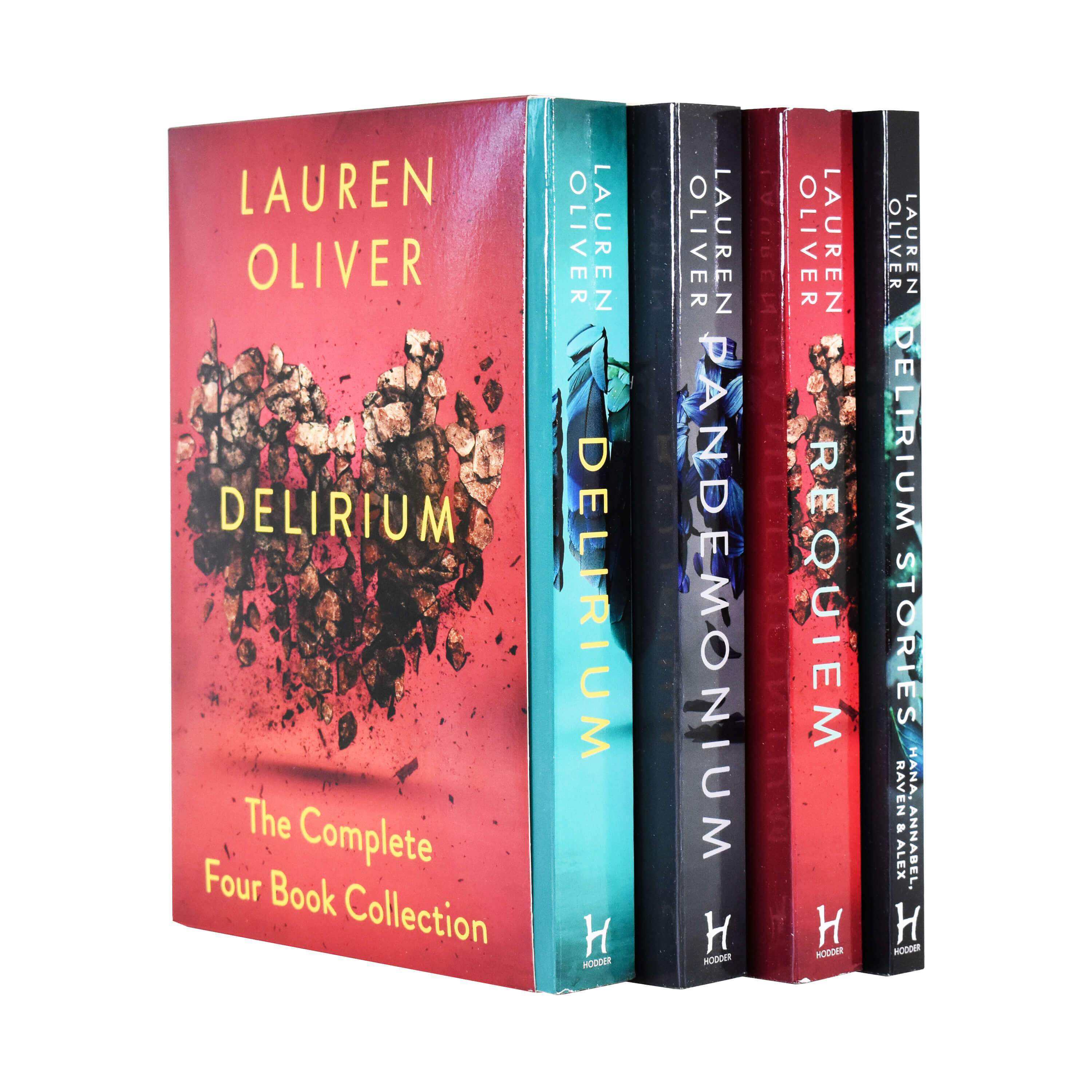 Delirium: The Complete 4 Books Collection By Lauren Oliver - Young Adult - Paperback