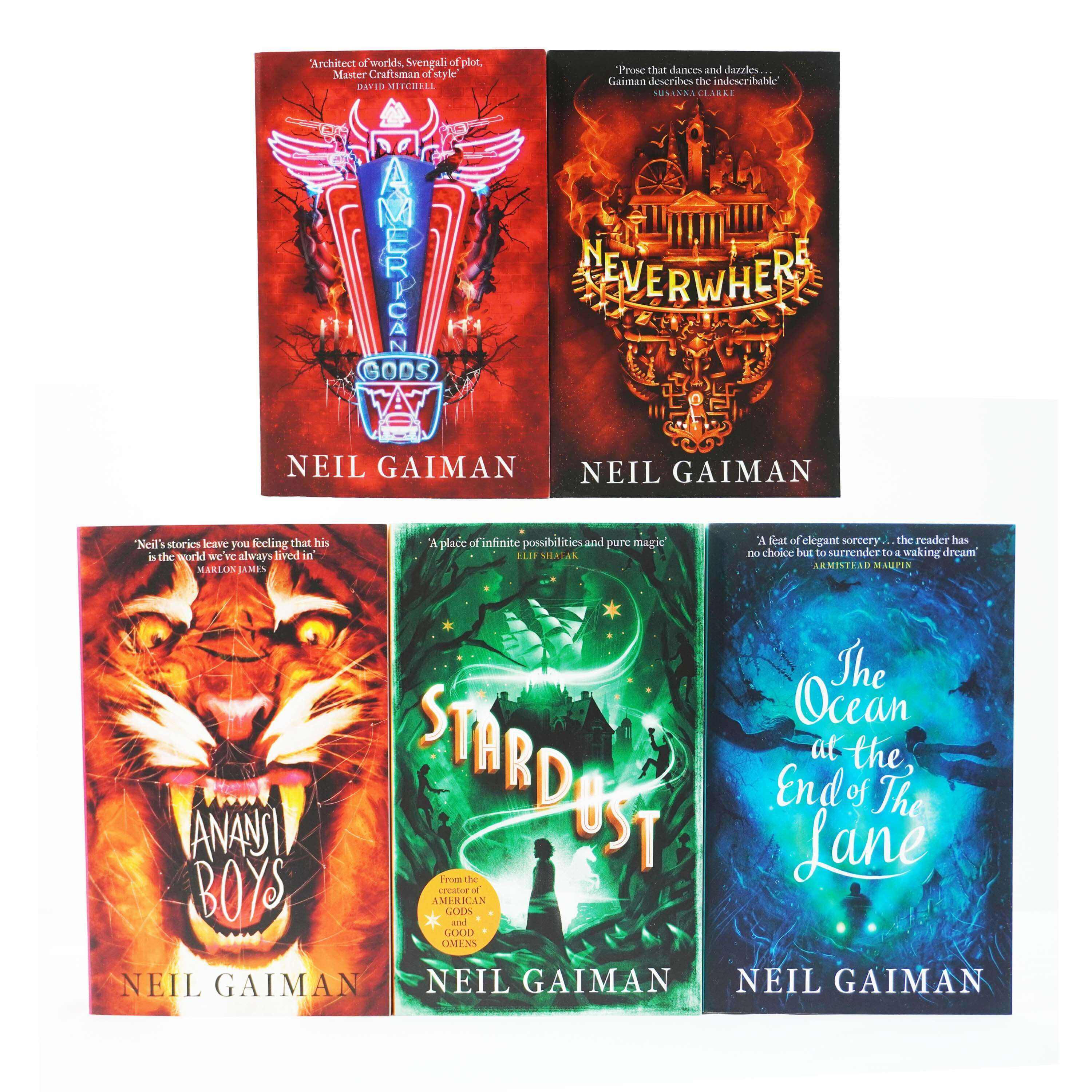 The Neil Gaiman Collection 5 Books Box Set - Fiction - Paperback