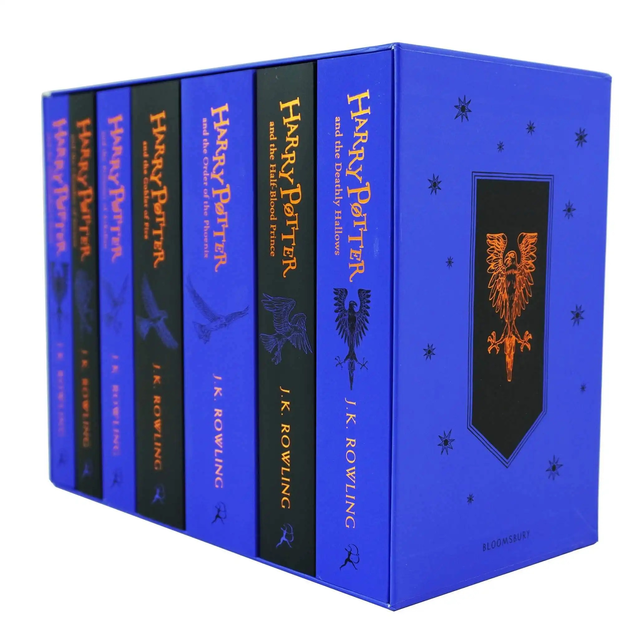 Harry Potter: Hogwarts House Editions - Ravenclaw 7 Books Box Set by J.K. Rowling - Ages 9+ - Paperback