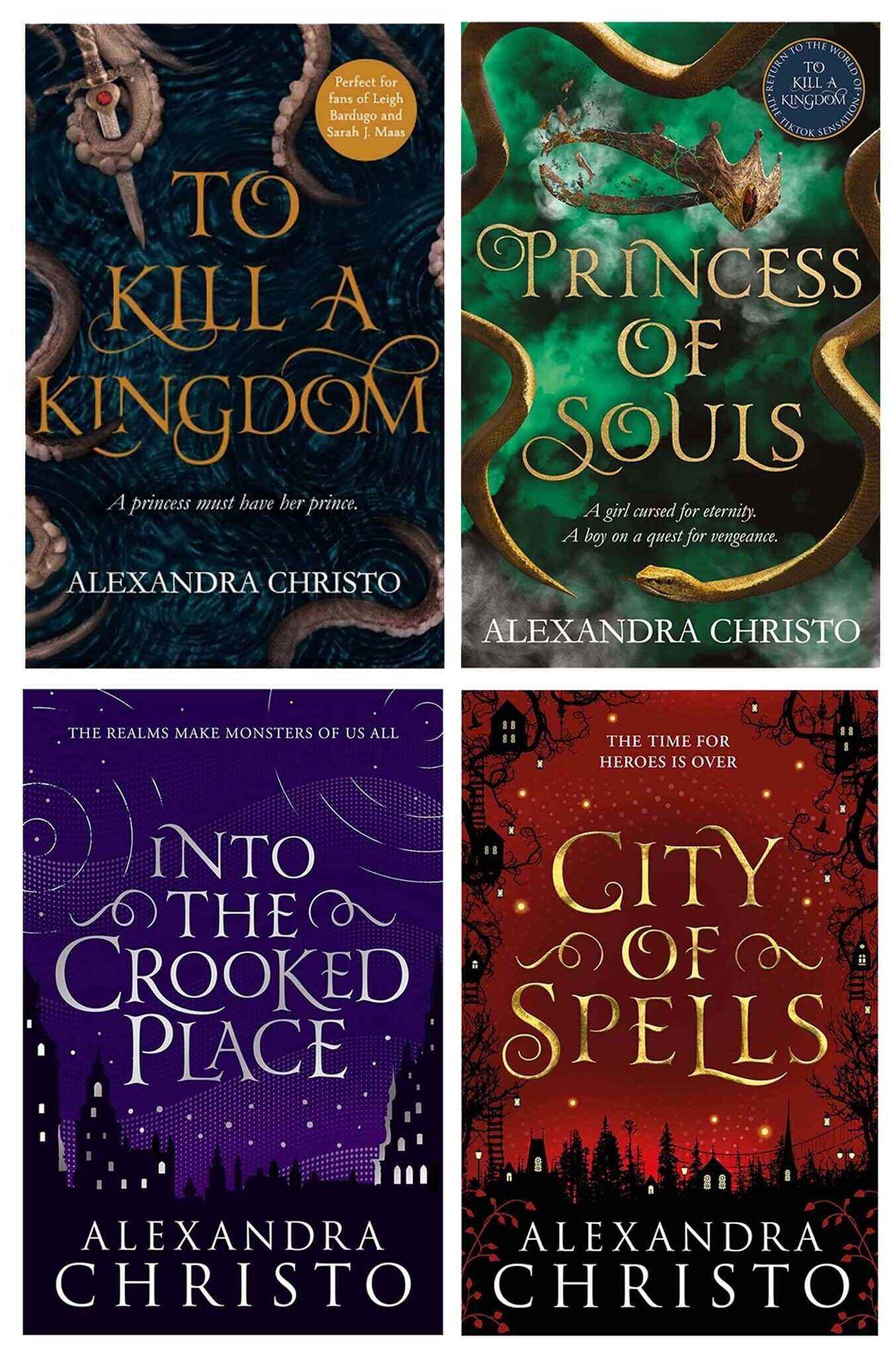 Into the Crooked Place & Hundred Kingdoms Series by Alexandra Christo: 4 Books Collection Set - Fiction - Paperback