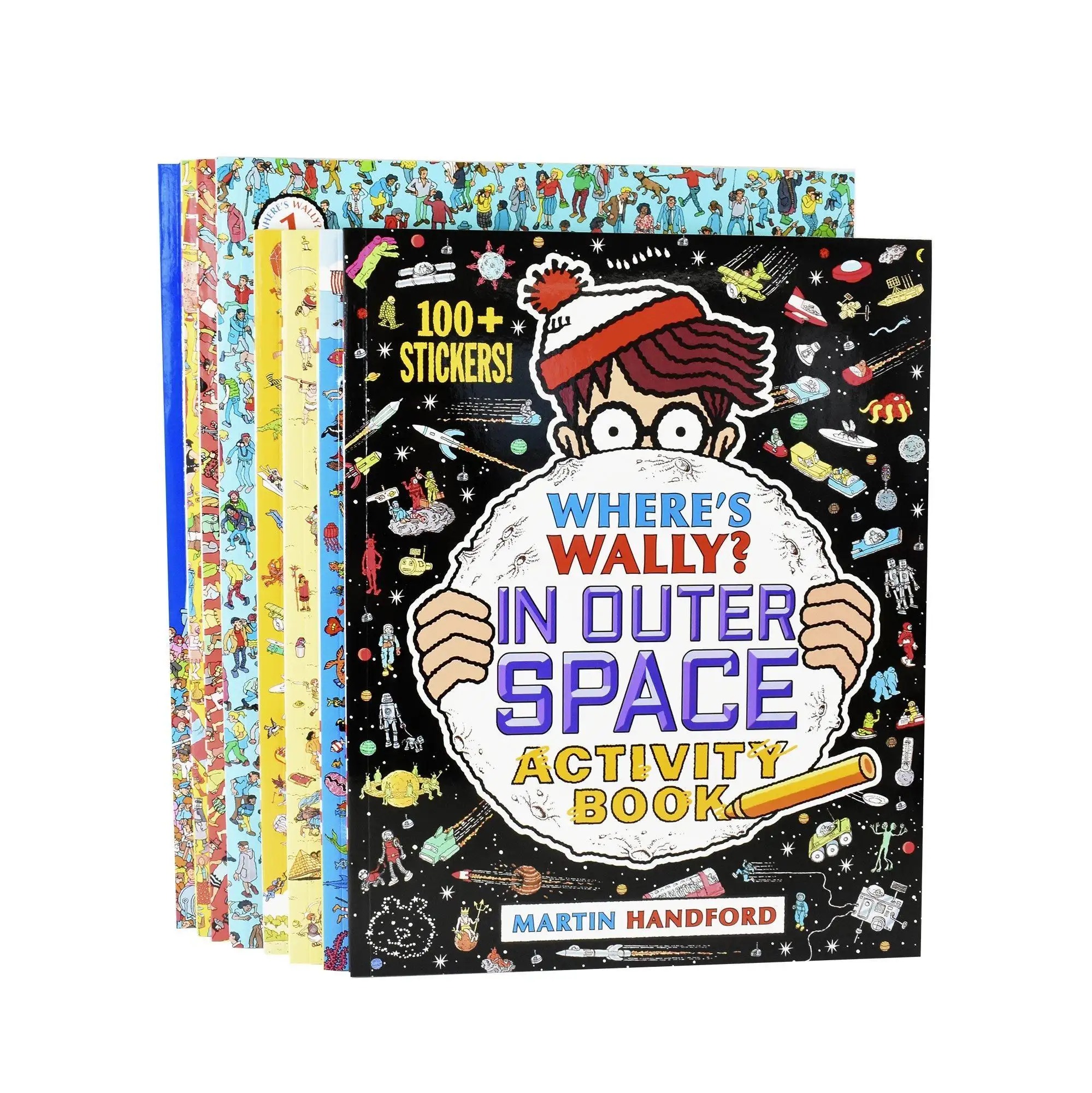 Where's Wally Amazing Adventures and Activities 8 Books Bag Collection By Martin Handford - Ages 5-7 - Paperback