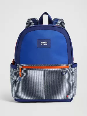 Wrgr x STATE Stripe Colorblock Kane Backpack:Colorblock:One Size: