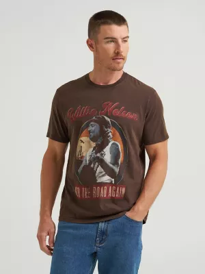 Willie Nelson 1988 Tour T-Shirt in Ganache