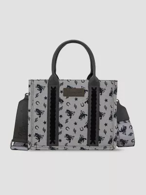 Rodeo Print Mini Tote:Grey:One Size