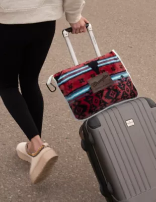 Wrangler Travel Blanket:Red Checotah:One Size