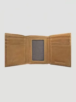 Boot Stitch Trim Checkbook:Tan:One Size