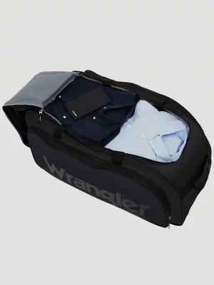 Wesley Rolling Duffle Bag:Black:One Size