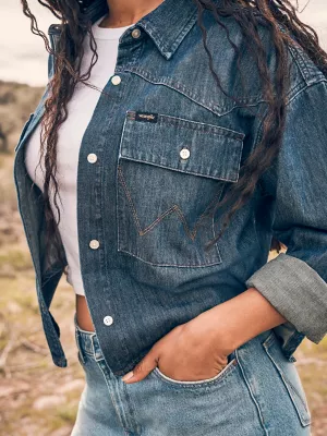 Women's Boxy Shirt in Icon