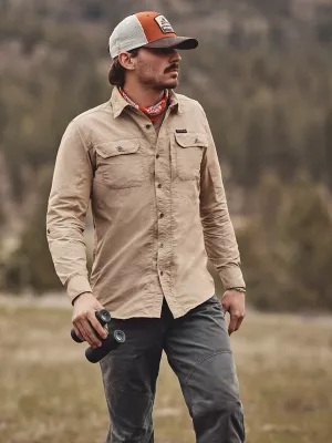 Wrangler ATG™ Men's Mix Material Shirt in Twill