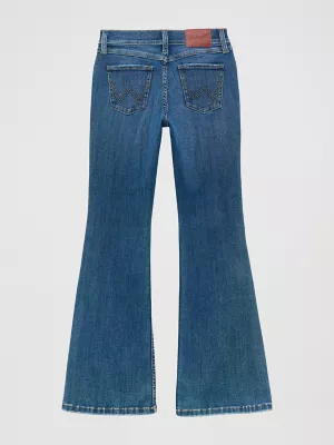 Girl's Wrangler Bespoke Flare Jean in Lily