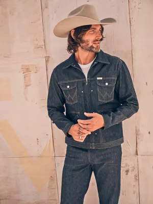 Men's Cone Denim® White Oak Selvedge Jacket in Raw Indigo