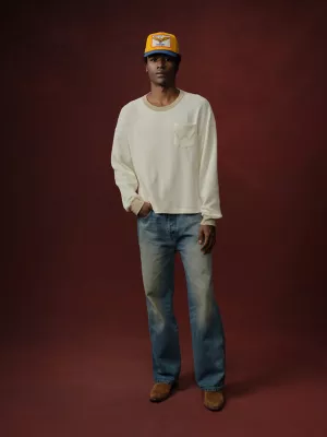 Wrangler x Cherry Wide Leg Jean in Denim