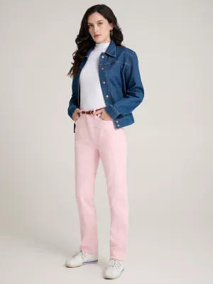 Wrangler x Stranger Things Nancy Jean in Bubble Gum Blush