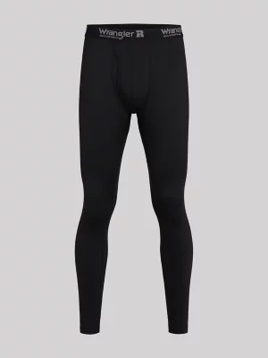 Men's RIGGS® Brushed Jersey Thermal Pant in Black