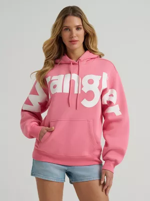 Women's Wrangler Bold Logo Hoodie in White