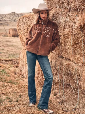 Women's Wrangler Bespoke High Rise Bootcut Jean in Lacey