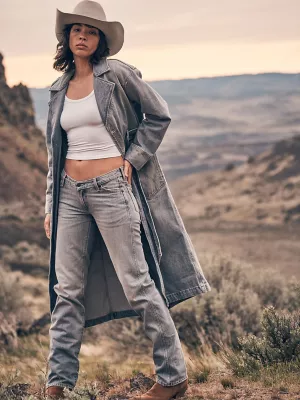 Women's Low Rise Cowboy Jean in Haute Haze