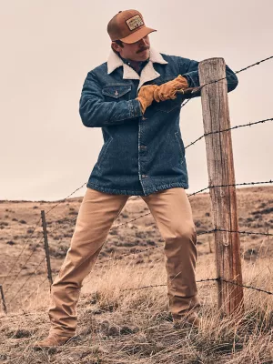 Premium Performance Tough Comfort Cowboy Cut® Regular Fit Canvas Jean in Kelp