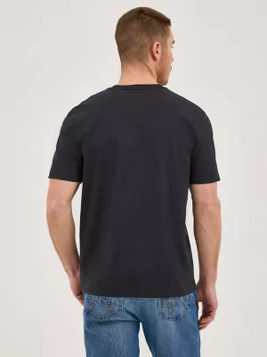 Men's Ride of Life Graphic T-Shirt in Jet Black