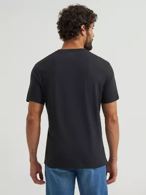 Men's For the Ride of Life Graphic T-Shirt in Jet Black