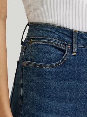 Women's Wrangler® High Rise True Straight Leg Jean in Ivy