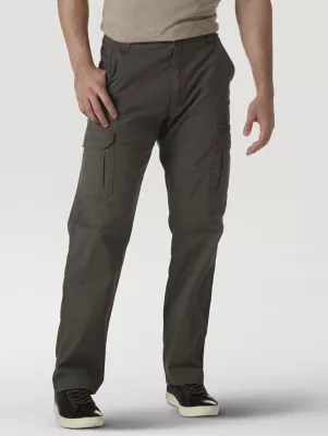 Wrangler® Men's Five Star Premium Relaxed Fit Flex Cargo Pant in Olive Drab