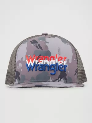 Stranger Things Camo Trucker Cap:Camo:One Size