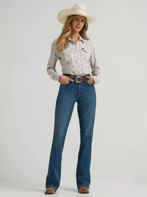 Women's Wrangler Aria Performance Shirt in White