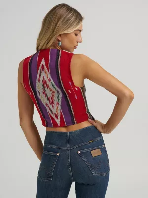 Wrangler x Lainey Wilson Rodeo Ben Jacquard Vest in Jacquard