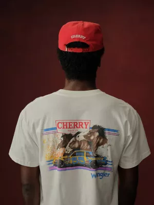 Cherry LA Logo Hat:Red:One Size