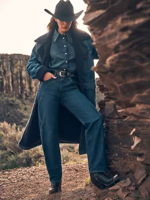 Women's Sleek Barrel Western Jean in Rustlers Retreat