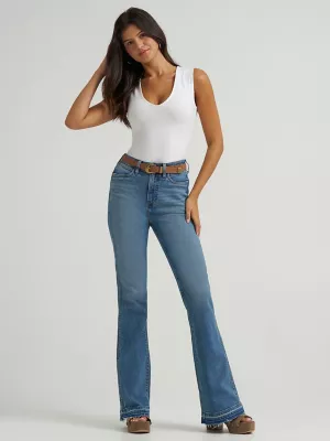 Women's Wrangler Retro® Bailey High Rise Flare Jean in Lana
