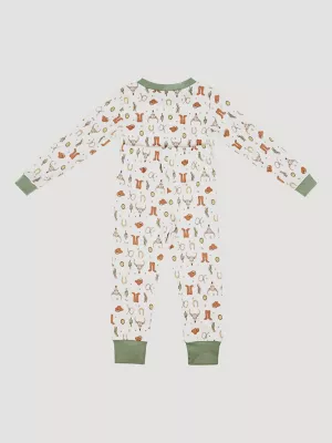 Wrangler Toddler Pajama Set in Sheriff