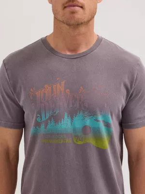 Men's John Denver T-Shirt in Moonscape