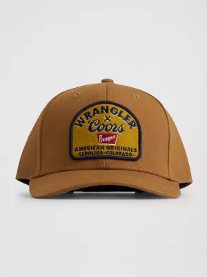 Wrangler x Coors American Baseball Cap:Brown:One Size