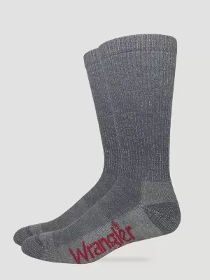 Mens Merino Wool Crew Socks:Beige:L