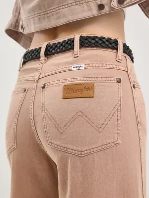 Women's Loose Spat Jean in Raw Umber