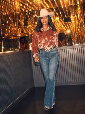 Women's Wrangler Retro® Bailey High Rise Trouser Jean in Vivianna