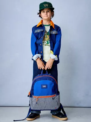 Wrgr x STATE Stripe Colorblock Kane Backpack:Colorblock:One Size: