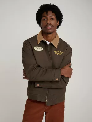 Wrangler x Stranger Things Murray Jacket in Dark Brown