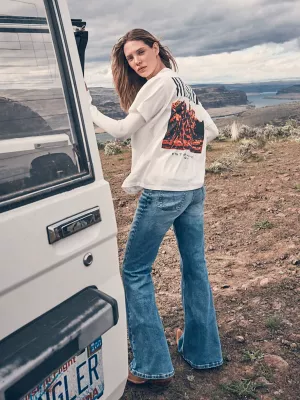 Women's Flare Jean in In Trance