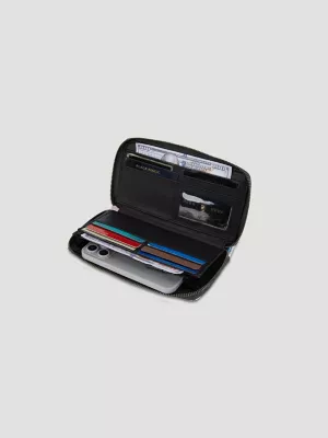 Brushpopper Stripe Mini Wristlet:Hot Pink:One Size