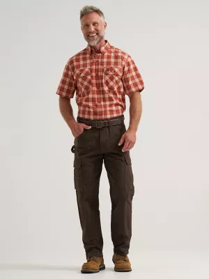Wrangler® RIGGS Workwear® Ripstop Ranger Cargo Pant in Dark Brown