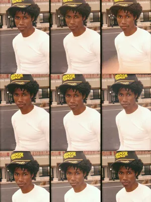 Stranger Things Flocked Cap:Black:One Size