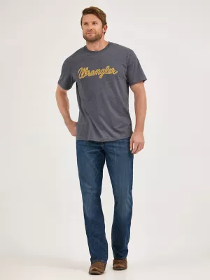 Men's Wrangler® Rope Logo T-Shirt in Asphalt