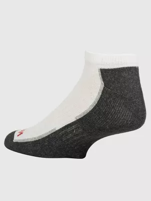 Mens Low-Cut Socks (6-Pack):White:ONE SIZE