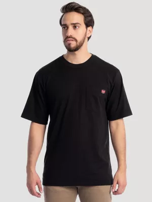 Men's Workwear Pocket T-Shirt in Black