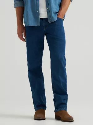 Wrangler® Five Star Premium Denim Flex for Comfort Relaxed Fit Jean in Stone