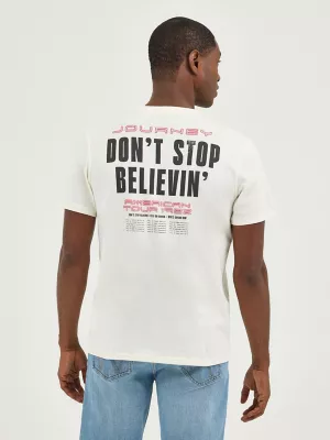 Men's Journey Concert T-Shirt in Marshmallow