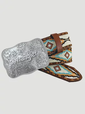 Women's Southwest Embroidered Belt in Multi